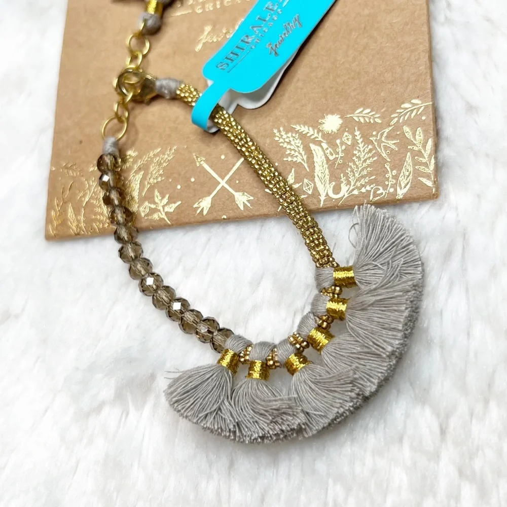 Shiraleah Anthropologie Rylee Bracelet in Grey